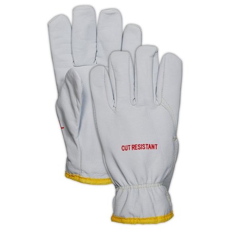 MAGID DuraFit Goatskin Leather Drivers Gloves with 100 Kevlar Liner, 12PK 1243DENKV-XXXL